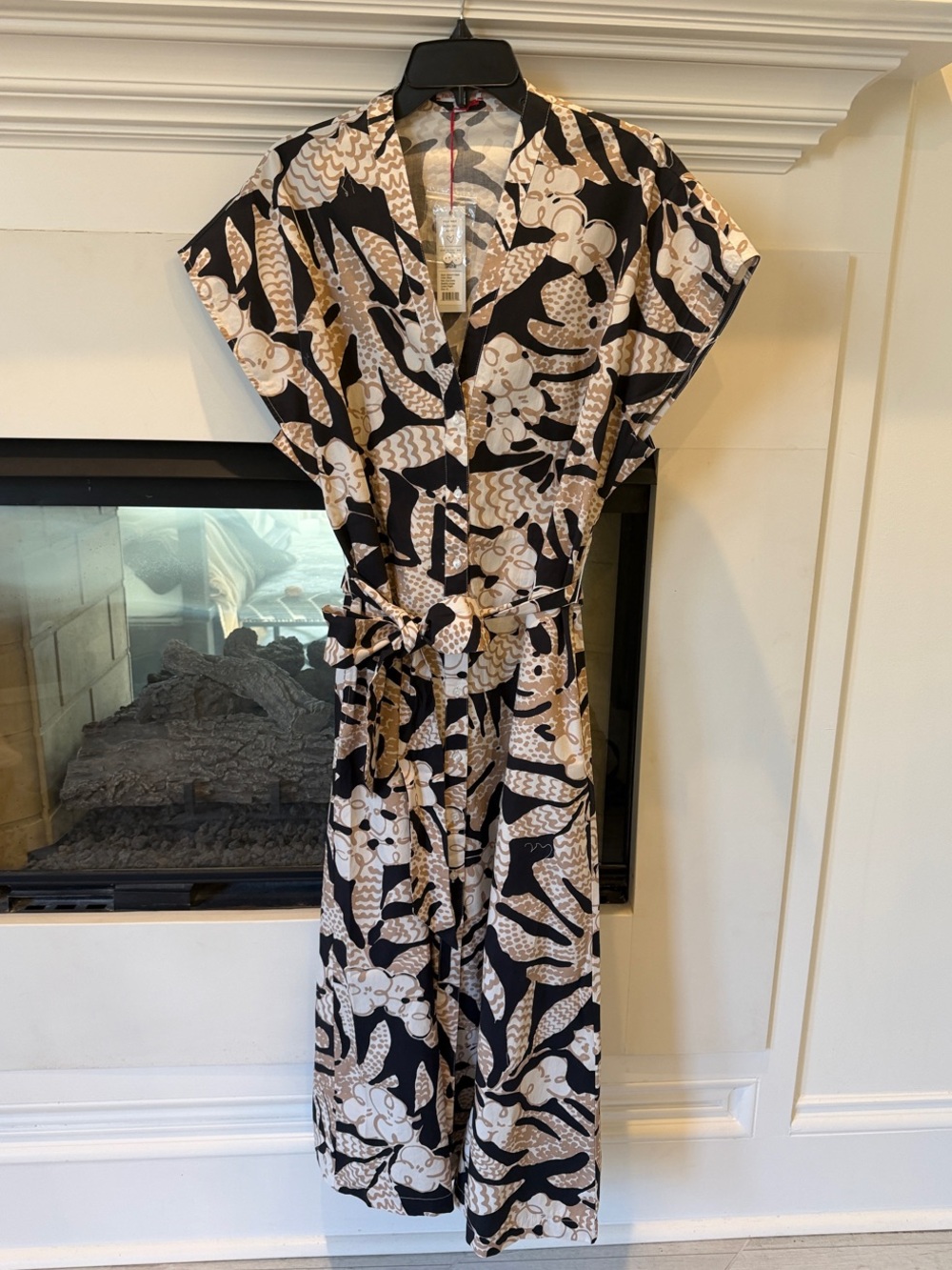 Frances Valentine EVE dress NWT XL in flamo poplin